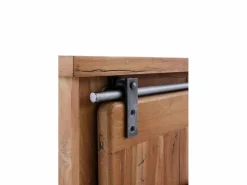 Cómoda|Comoda de madera maciza de acacia reciclada
