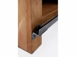Cómoda|Comoda de madera maciza de acacia reciclada
