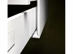 Composición de baño doble lavabo 4 piezas IGEA mate Blanco Clearance