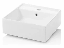 Composición de lavabo doble ASTRA de 8 piezas havana piedra Beige
