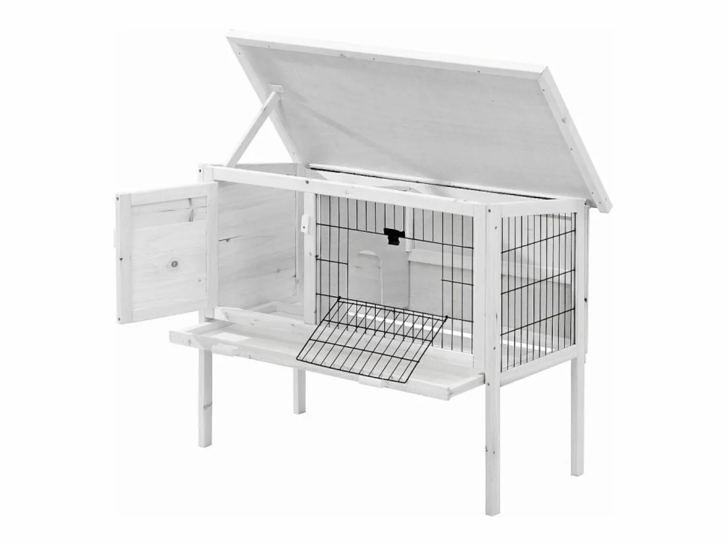 Conejera con patas para conejos y roedores - Alt. 70 cm - - LAPIUS^Vente-unique Hot