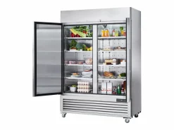 Electrodomésticos De Frío|Congelador Comercial SucceBuy 1 100 L Vertical 2 Puertas