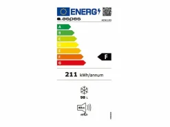 Electrodomésticos De Frío|Congelador horizontal Aspes ACH1103 Dual Cooling 98L 75W F blanco 84,5 cm