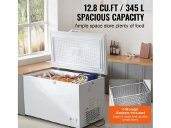 Congelador Horizontal SucceBuy de 345 L con 4 Cestas^
