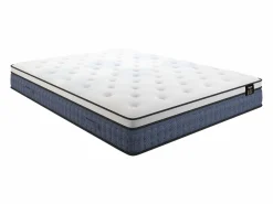 Ysmée Conjunto Colchón Y Somier|Conjunto 160 x 200 cm queen size canapé abatible + colchón de muelles ensacados - VARNO de
