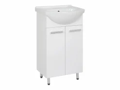 Conjunto para baño de pie 50 cm Armario con lavabo Medio pilar Lupo^ Clearance