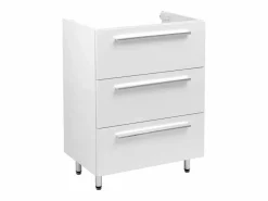 Conjunto para baño de pie, 60 cm, armario con lavabo Bryza^ Outlet