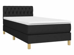 Cama Continental Boxspring|Conjunto Boxspring - 100x200 cm + colchón LED tela ES208166