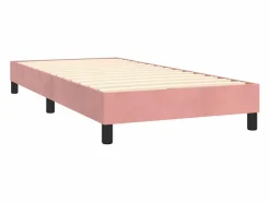 Conjunto Boxspring - 80x200 cm + colchón terciopelo ES301922^ Outlet