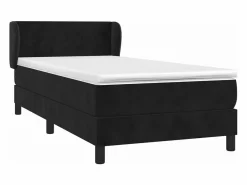 Cama Continental Boxspring|Conjunto Boxspring - 80x200 cm + colchón terciopelo ES214067