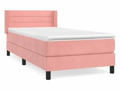 Conjunto Boxspring - 100x200 cm + colchón terciopelo ES834883^ Hot
