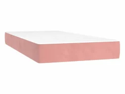 Cama Continental Boxspring|Conjunto Boxspring - 80x200 cm + colchón terciopelo ES234877