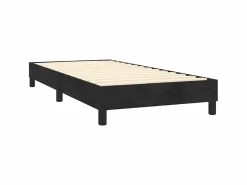 Cama Continental Boxspring|Conjunto Boxspring - 80x200 cm + Somieres + colchón terciopelo ES38064