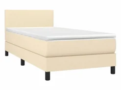 Conjunto Boxspring - 90x190 cm + colchón tela color ES515278^ Clearance