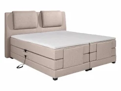 Palacio Cama Continental Boxspring|Cama Articulada|Conjunto boxspring relax tela 2x90x200 cm CASTEL