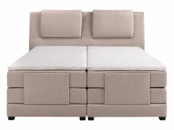 Palacio Cama Continental Boxspring|Cama Articulada|Conjunto boxspring relax tela 2x90x200 cm CASTEL