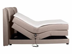 Palacio Cama Continental Boxspring|Cama Articulada|Conjunto boxspring relax tela 2x90x200 cm CASTEL