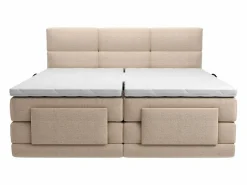 Conjunto boxspring relax tela 2 x 90 x 200 cm LODI de^Palacio Online