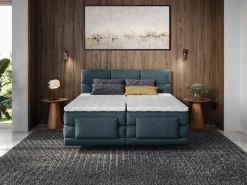 Conjunto boxspring relax Tela - - 2 x 90 x 200 cm - LODI de^Palacio Best