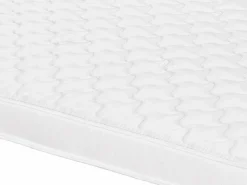 Ysmée Conjunto canapé abatible natural claro colchón de espuma - 120 x 200 cm - DANAE II de YSMÉE Color natural claro Outlet