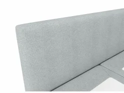 Ysmée Conjunto completo boxspring - 180 x 200 cm - Tela - - ONAN de YSMÉE Gris claro Discount
