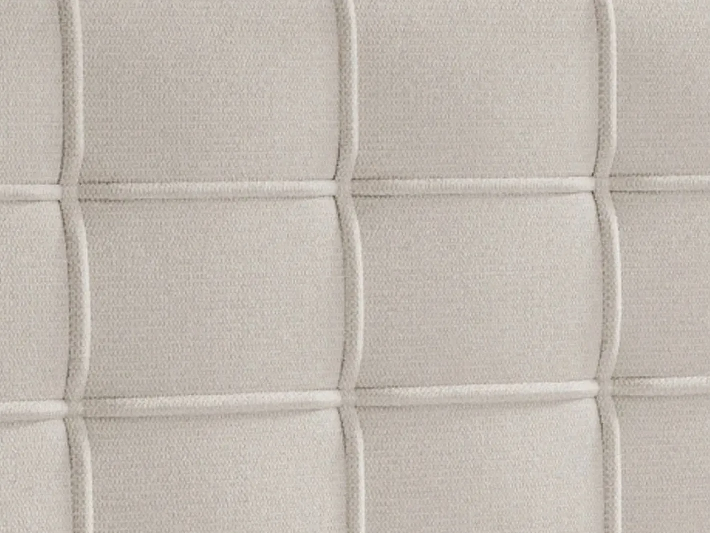 Ysmée Conjunto completo boxspring - 180 x 200 cm - Tela - - INAO de YSMÉE Beige Outlet
