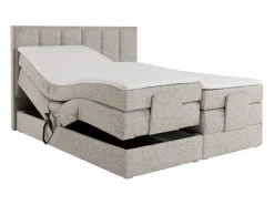 Conjunto completo boxspring eléctrico 2 x 80 x 200 cm - Tela - KALASI de^Palacio Clearance