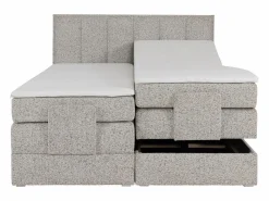 Conjunto completo boxspring eléctrico 2 x 80 x 200 cm - Tela - KALASI de^Palacio Clearance