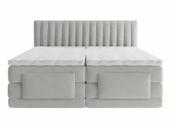 Palacio Cama Continental Boxspring|Cama Articulada|Conjunto completo boxspring - 2 x 90 x 200 cm - Terciopelo - - DONISI de