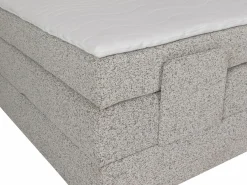 Palacio Conjunto completo boxspring eléctrico 2 x 90 x 200 cm - Tela - KALASI de Beige Outlet