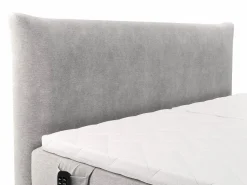 Conjunto completo Boxspring eléctrico 2 x 90 x 200 cm king size Tejido - ZANORO de^Palacio Discount