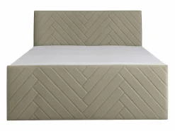 Ysmée Conjunto completo de ropa de cama canapés abatibles - 180 x 200 - Terciopelo - - MAKANA Topo Discount