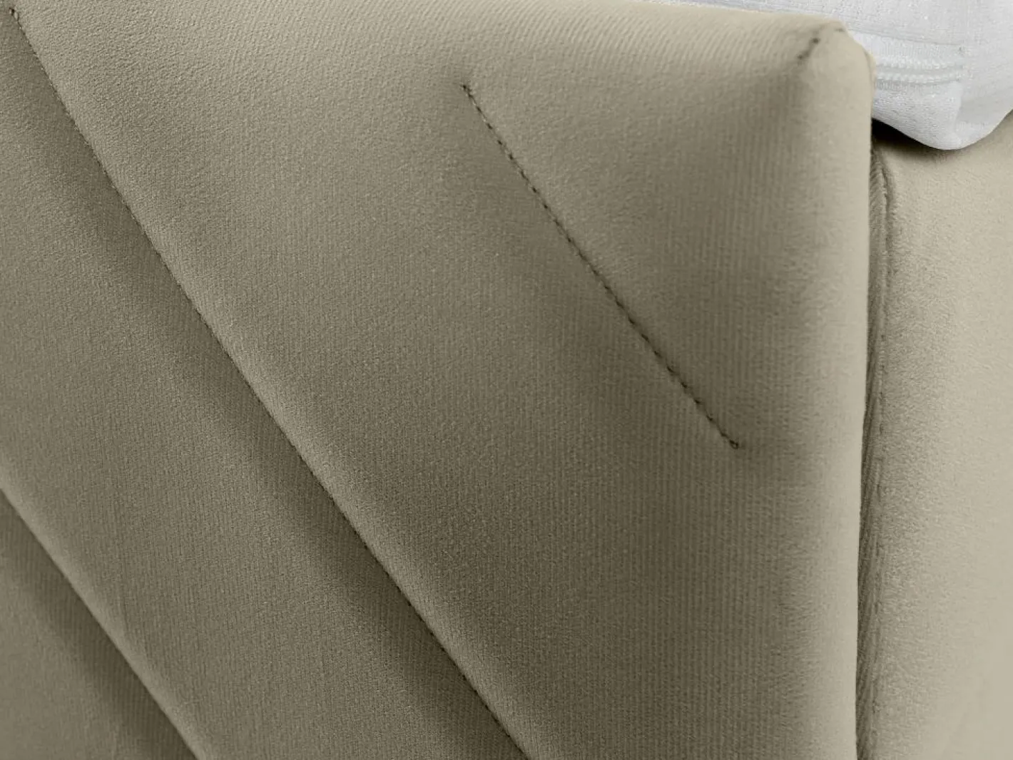 Ysmée Conjunto completo de ropa de cama canapés abatibles - 180 x 200 - Terciopelo - - MAKANA Topo Discount