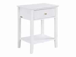 Conjunto de 2 mesitas de noche con 1 cajón y 1 estante en MDF - NIRIVA^Vente-unique Clearance