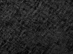 Vente-unique Conjunto de 6 sillas con reposabrazos de tela texturizada y metal - - LASSANDRA Negro