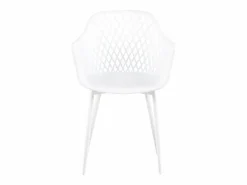 Conjunto de 4 Sillas de Brazos Blancas Estilo Escandinavo - Comedor/Cocina - Diseño Escandinavo - 52 x 56 x 84.5 cm^ Discount