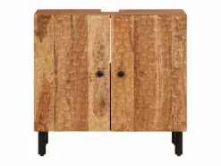 Conjunto de armarios de baño 2 piezas madera maciza de acacia^vidaxl Online
