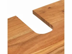Conjunto de armarios de baño 2 piezas madera maciza de acacia^vidaxl Online
