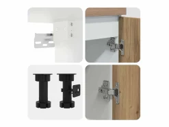 Conjunto de armarios de cocina de 4 piezas 