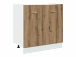 vidaxl Conjunto de armarios de cocina de 11 piezas 