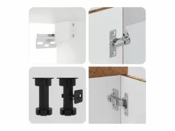 Conjunto de armarios de cocina de 7 piezas 
