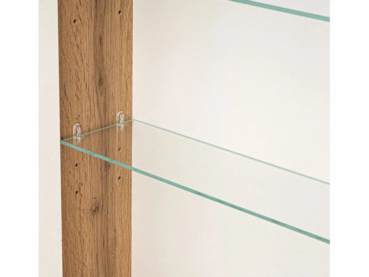 Conjunto de baño 80 cm Vivien Roble Wotan Armario con espejo^ Best