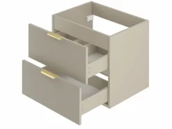 Mueble De Lavabo|Conjunto de baño de cachemira 80 cm Armario Estantería Encimera Pile