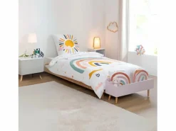 Conjunto de cama arcoíris para niños 140 x 200 cm^Atmosphera for Kids New