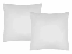 Palacio Conjunto de cama satinado 108 hilos/ cm² - Funda 220 x 240 cm + 2 fundas 63 x 63 cm - - TALORA Blanco Sale