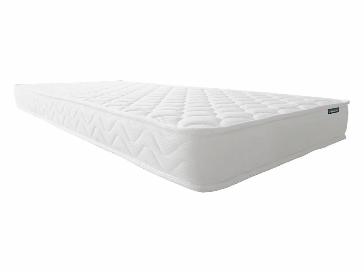 Ysmée Conjunto de canapé abatible + colchón viscoelástico - 90 x 190 cm - PELOPS de Color natural claro Discount