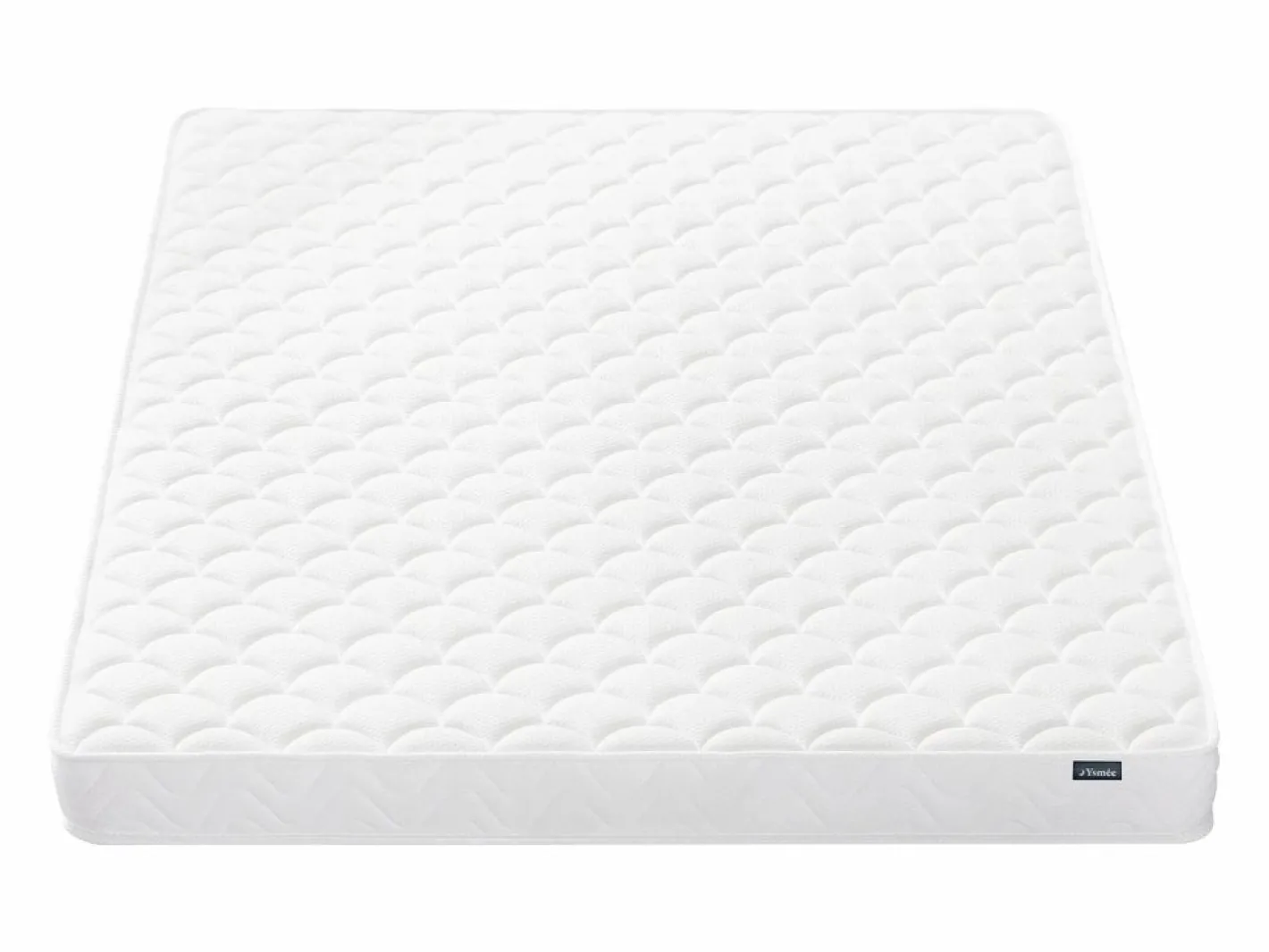 Ysmée Conjunto de canapé abatible + colchón de espuma viscoelástica - 140 x 190 cm - PELOPS de Blanco Best