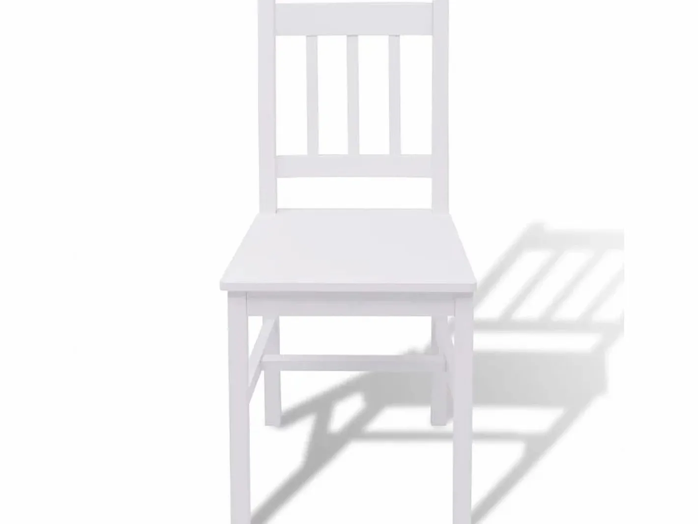vidaxl Mesa Alta|Conjunto de comedor 3 piezas madera de pino