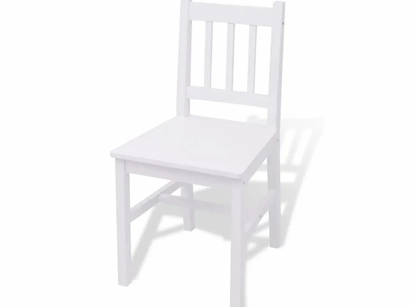 vidaxl Mesa Alta|Conjunto de comedor 3 piezas madera de pino