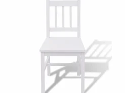 vidaxl Mesa Alta|Conjunto de comedor 5 piezas madera de pino